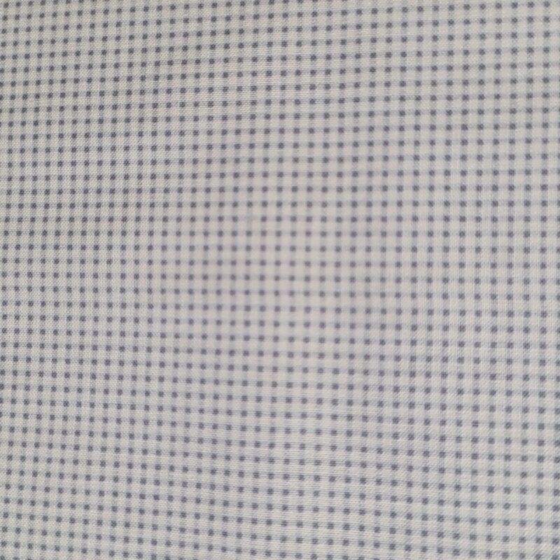 Tecido 100% Algodão Xadrez Cinza Tilda