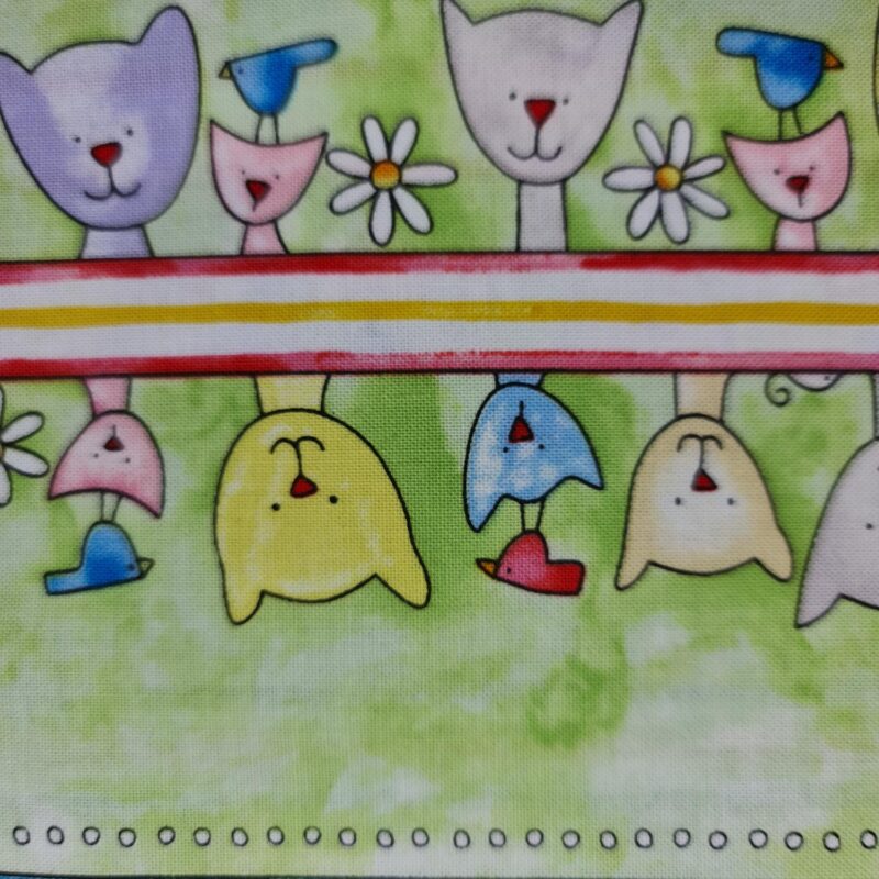 Tecido barra de gatos