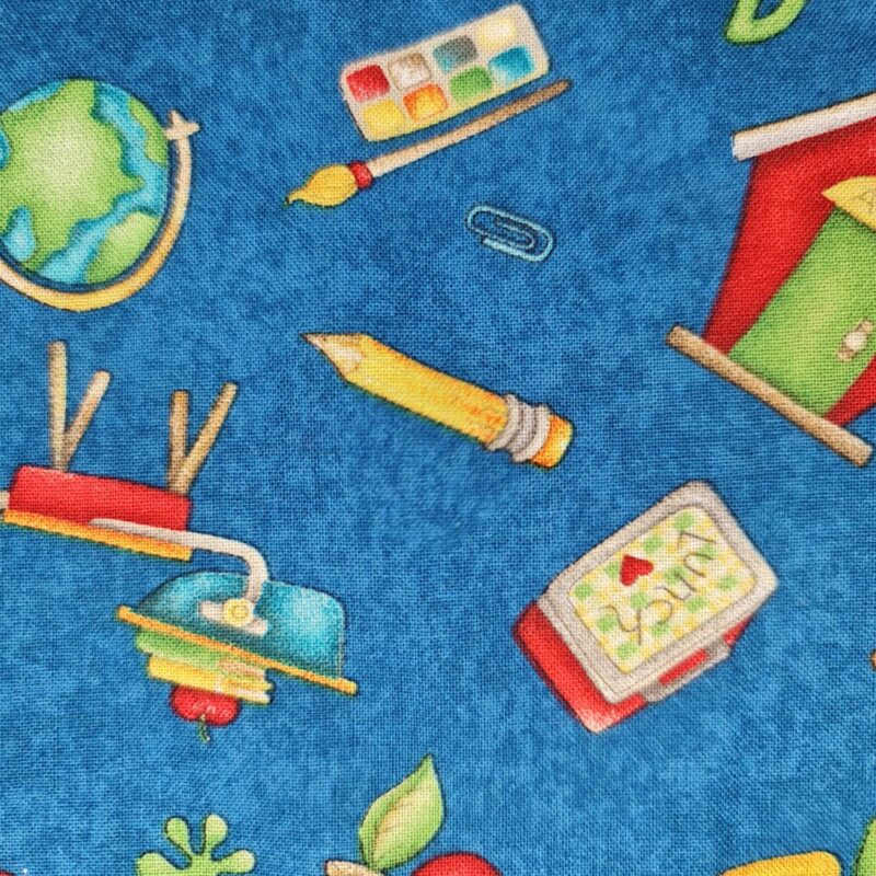 Tecido tecido escolar