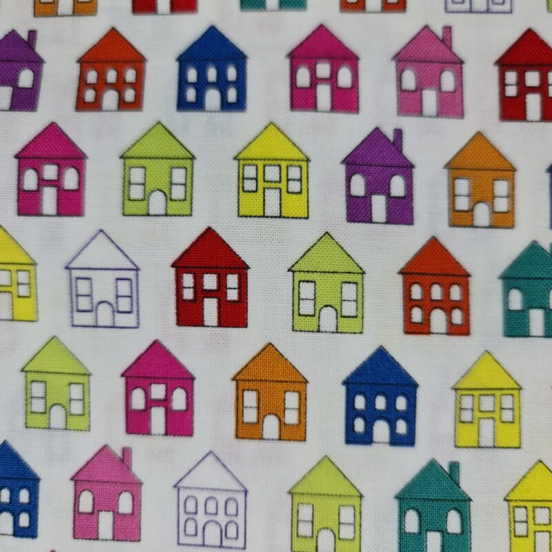 Tecido casinhas