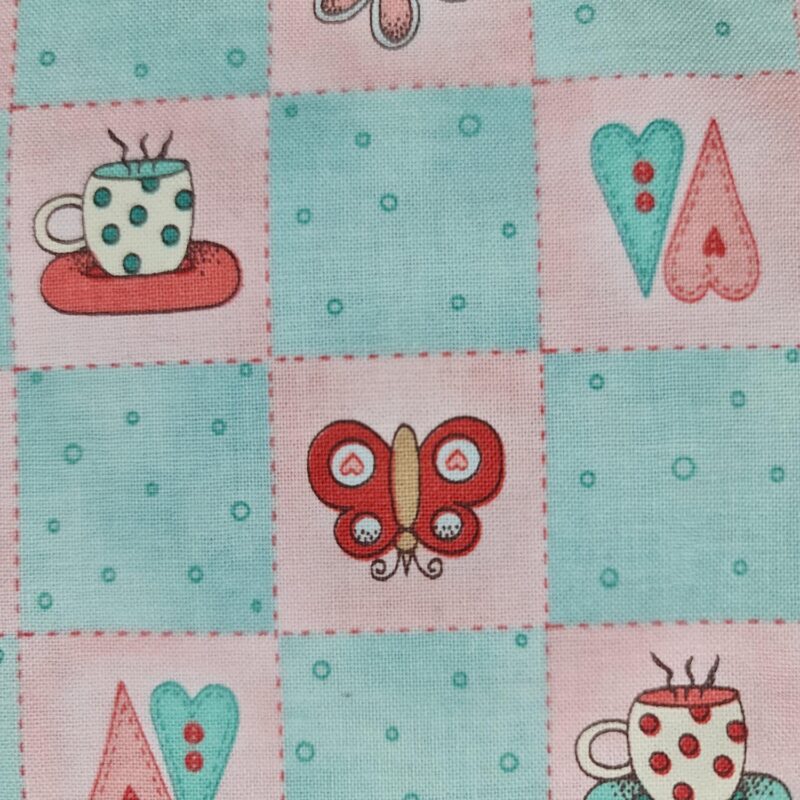 Tecido motivos menina